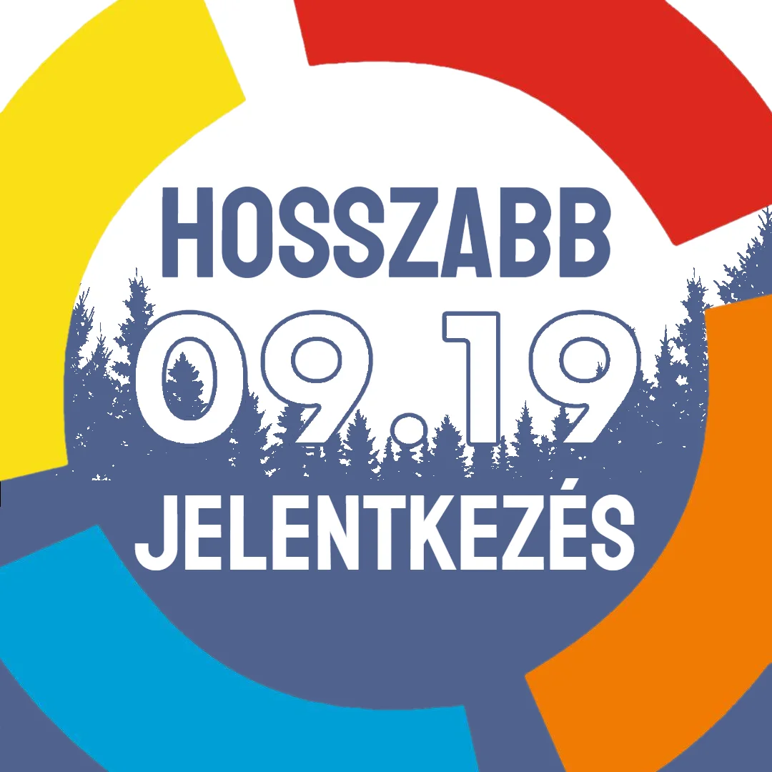 Meghosszabbítottuk a jelentkezést szeptember 19. péntekig